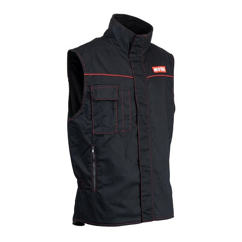 Ärmellose Mechanikerweste Body Warmer MOTUL - Größe XL - UF01793