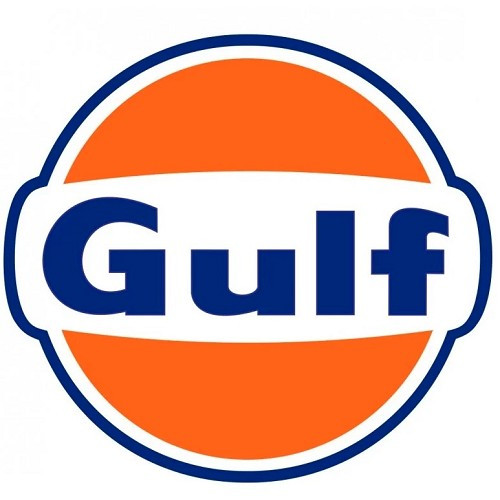  Autocolante GULF - 16 x 16 cm - UF01796 