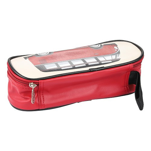 VOLKSWAGEN Combi Split pencil case - Red - UF01813