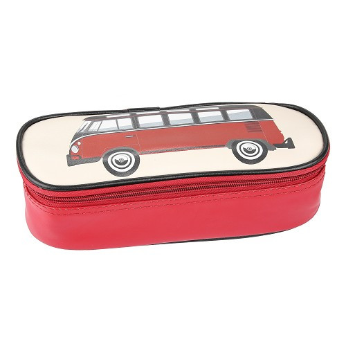  VOLKSWAGEN Combi Split pencil case - Red - UF01813 