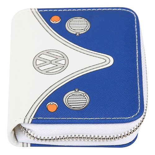 VOLKSWAGEN Combi Split blue coin purse - UF01817