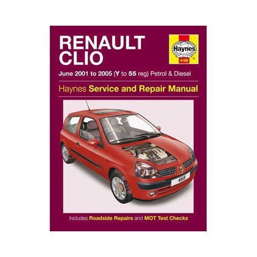     
                
                
    Manual de taller Haynes para Renault Clio 2 de 2001 a 2005 - UF04097
