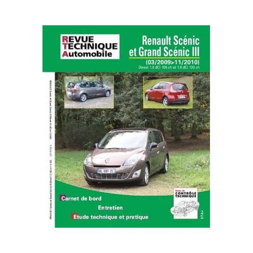  Manual de taller ETAI para Scenic DCI de 03/09->11/10 - UF04117 