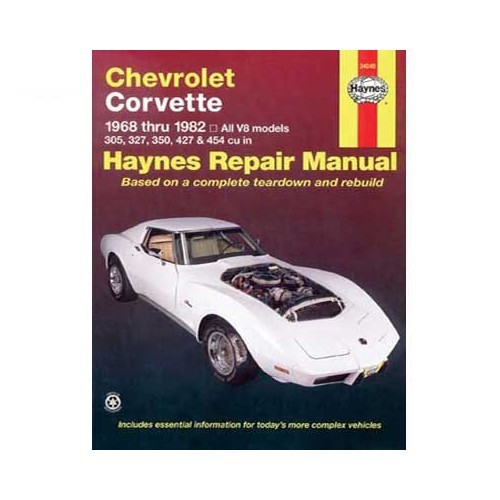     
                
                
    Technische Übersicht für Chevrolet Corvette von 68 bis 82 - UF04204
