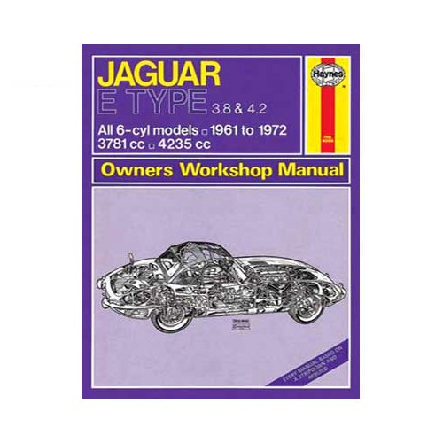  Revisão técnica do Jaguar E type de 61 a 72 - UF04210 