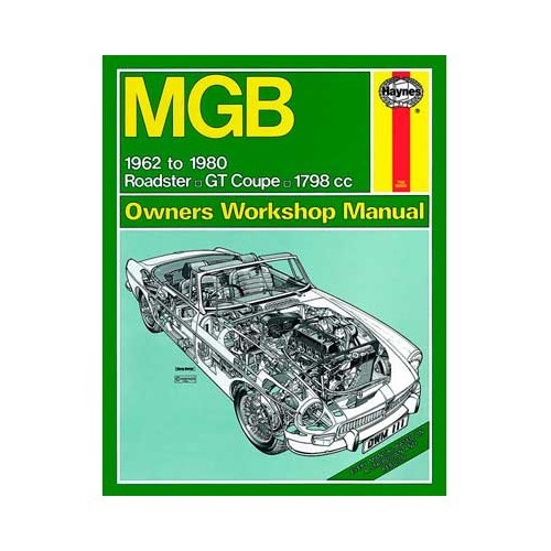  Revue technique pour MGB de 62 à 80 - UF04228 