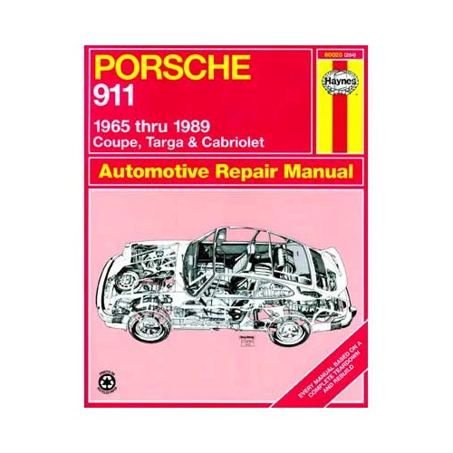  Technisch overzicht voor Porsche 911 van 65 tot 89 (Amerikaanse modellen) - UF04234 