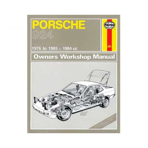  Revue technique pour Porsche 924 et 924 Turbo de 76 à 85 - UF04238 
