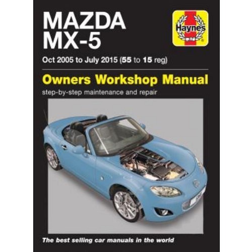  Rivista tecnica Haynes USA per Mazda MX-5 / Miata da 10/05 a 07/15 - UF04243 