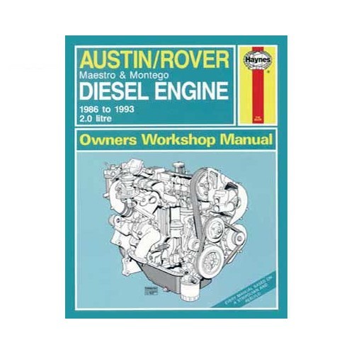  Revisão técnica da Haynes para Austin Rover Diesel de 83 a 93 - UF04269 