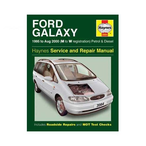     
                
                
    Manual de taller Haynes para Ford Galaxy de 95 a 2000 - UF04270
