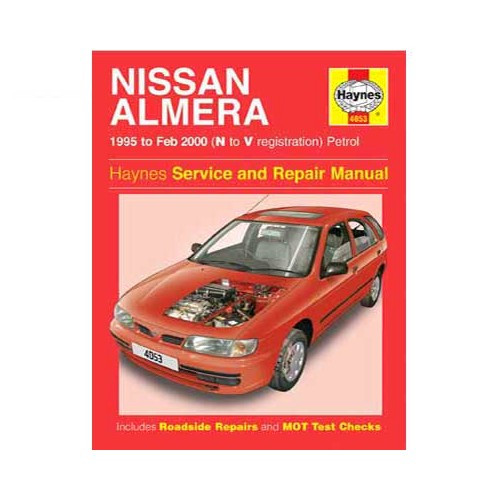  Haynes technical guide for Nissan Almera from 95 to 2000 - UF04283 