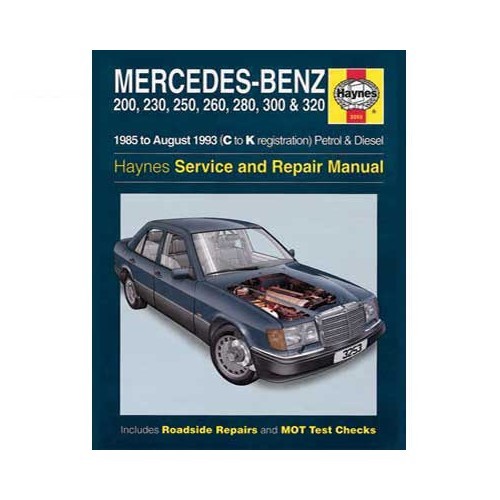  Rivista tecnica Haynes per Mercedes 124 serie da 85 a 93 - UF04289 