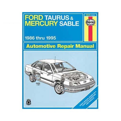  Revue technique Haynes USA pour Ford Taurus et Mercury de 86 à 95 - UF04292 