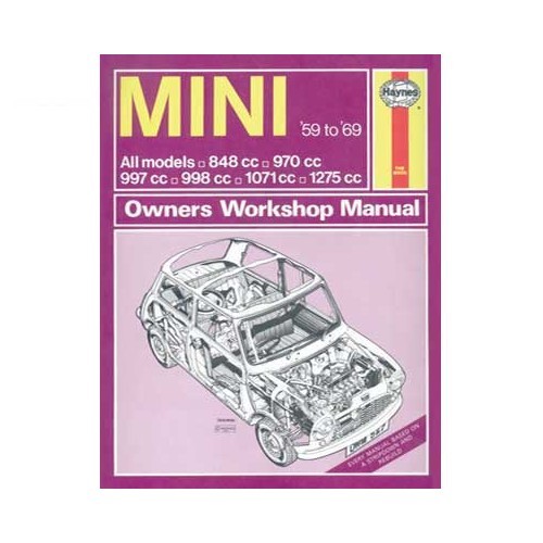 Manual de taller para Austin Mini de 59 a 69