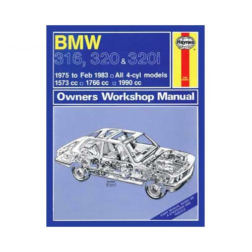  Haynes technisch overzicht voor BMW E21 4 cilinders van 75 tot 83 - UF04308 