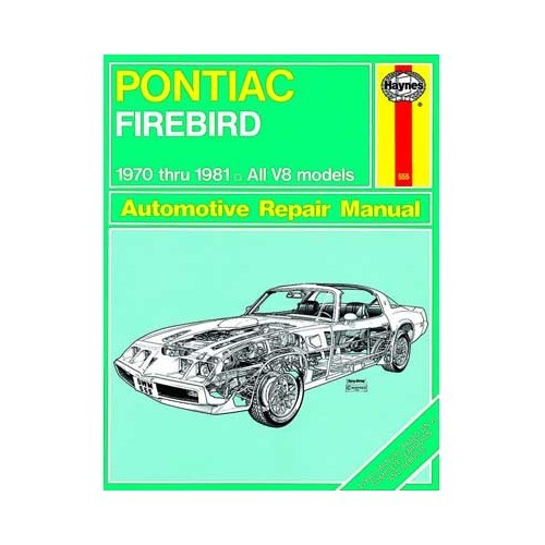  Haynes USA Technical Review für Pontiac V8 von 70 bis 81 - UF04409 