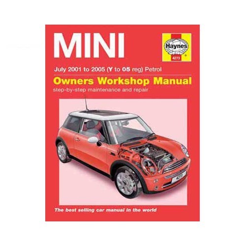     
                
                
    Haynes technical guide for Mini Petrol from 2001 to 2005 - UF04424
