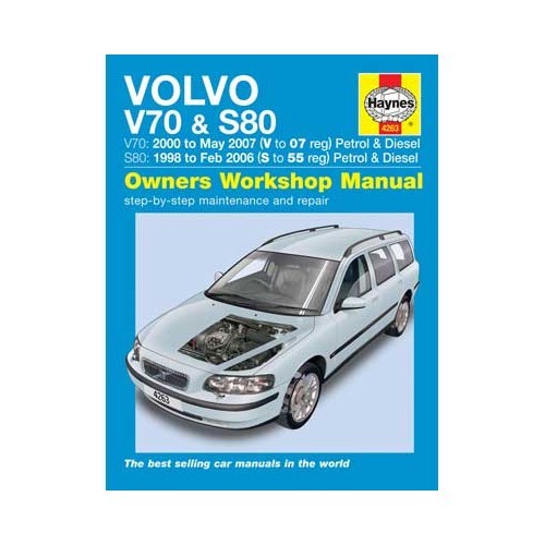     
                
                
    Revue technique Haynes pour Volvo V70 et S80 - UF04442
