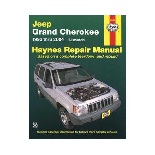     
                
                
    Haynes Technisch Overzicht voor 93-2004 Jeep Grand Cherokee - UF04448
