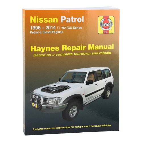  Revisão técnica da Haynes Austrália para Nissan Patrol diesel de 98 a 2004 - UF04452 