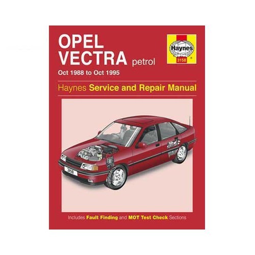  Haynes Technical Review für Vectra Benzin von 88 bis 95 - UF04481 