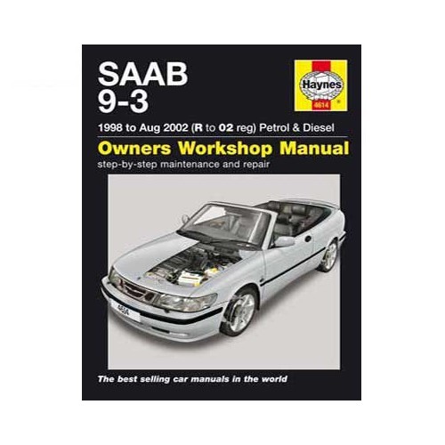     
                
                
    Haynes Technisch Overzicht voor Saab 9-3 benzine en diesel van 1998 tot augustus 2002 - UF04502
