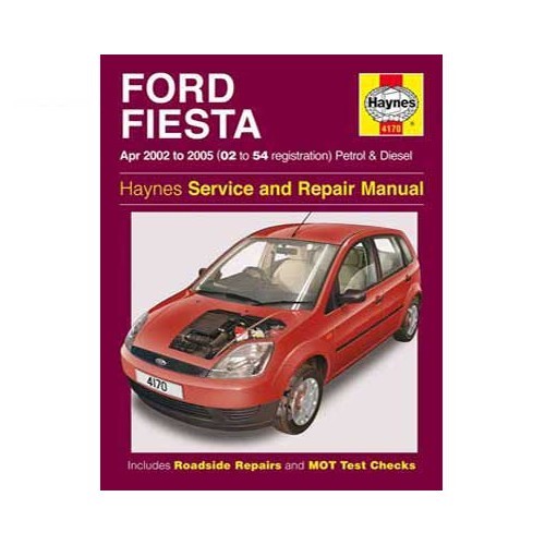  Revisão técnica do Haynes para o Ford Fiesta de 2002 a 2005 - UF04534 