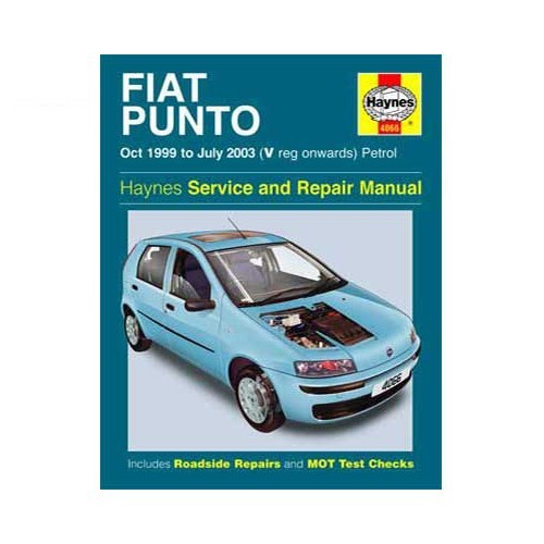  Análise técnica da Haynes para a gasolina Fiat Punto de 99 a 2003 - UF04538 