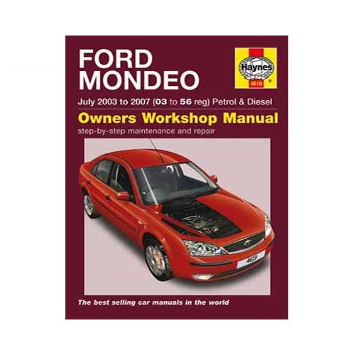  Revisão técnica da Haynes para o Ford Mondeo 2003 a 2007 - UF04540 