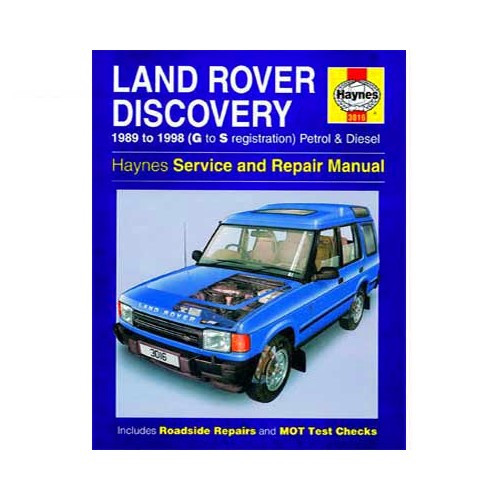     
                
                
    Haynes Tech Review für Land Rover Discovery von 89 bis 98 - UF04546
