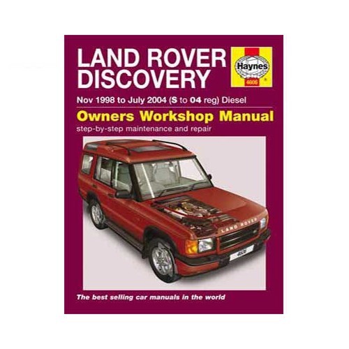     
                
                
    Haynes technisch overzicht voor Land Rover Discovery Diesel van 99 tot 08/04 - UF04548
