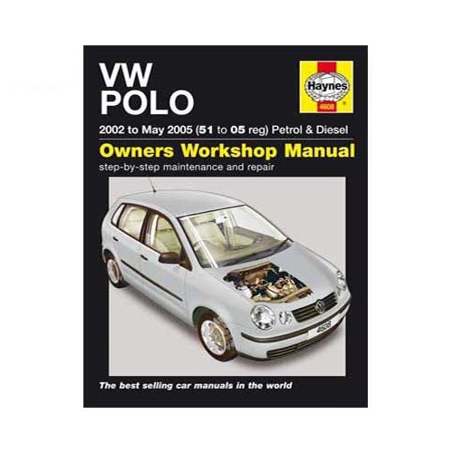  Haynes Technical Review for Polo 9N de 2002 a Maio de 2005 - UF04572 