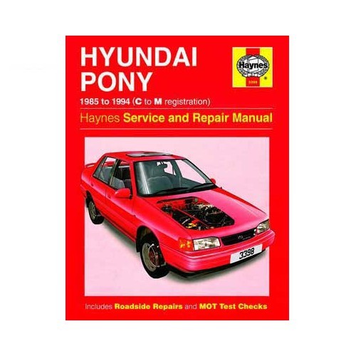     
                
                
    Revisão técnica de Haynes para Hyundai Pony (85 - 94) - UF04624
