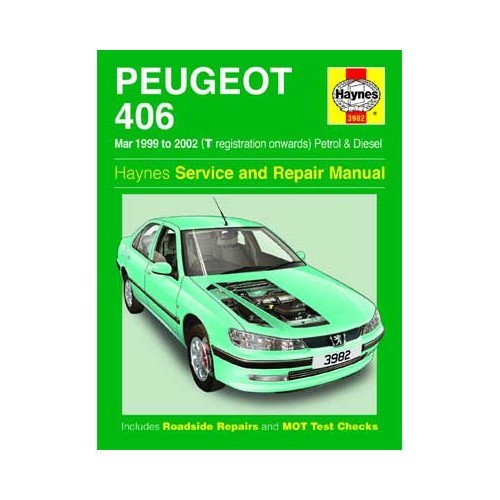     
                
                
    Revisão técnica da Haynes para o Peugeot 406 de 1999 a 2002 - UF04666
