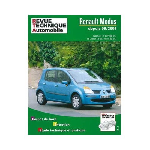     
                
                
    Manual de taller ETAI para Renault Modus desde 08/2004 - UF04672
