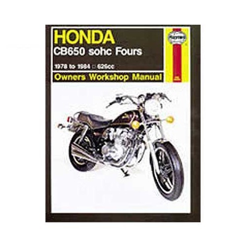     
                
                
    Haynes technisch overzicht voor Honda CB 650 SOHC ovens van 78 tot 84 - UF04800
