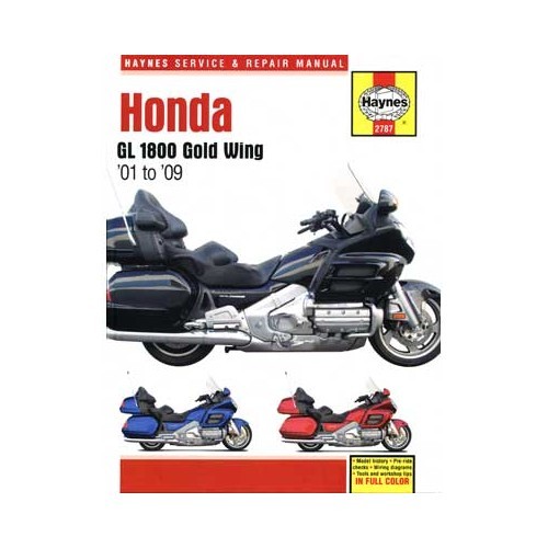  Haynes technisch verslag voor Honda Gold Wing 1800 van 01 tot 09 - UF04801 