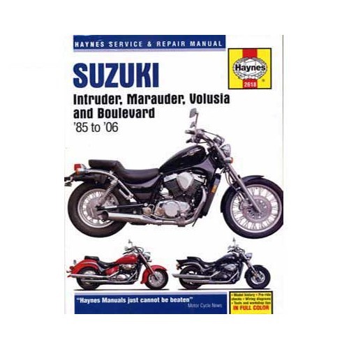  Revisão técnica da Haynes para Suzuki Intruder, Marauder, Volusia  - UF04836 