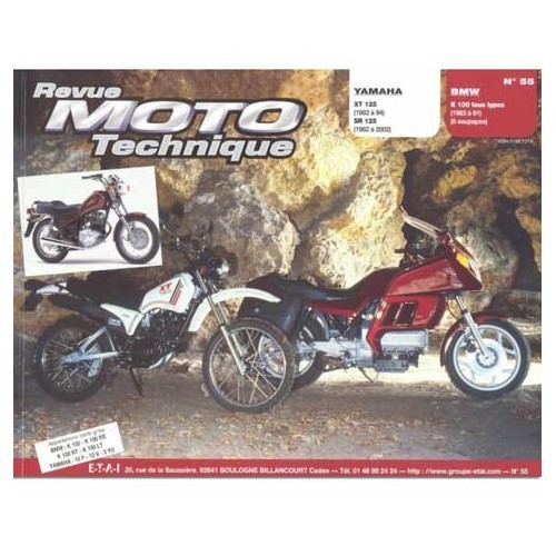  Rivista Moto Technique N°55: Yamaha 125 XT/SR - UF04849 