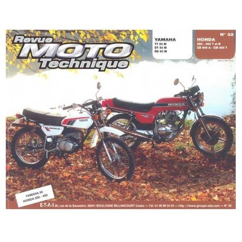  Rivista Moto Technique N°32: Honda CB 400 A - UF04863 