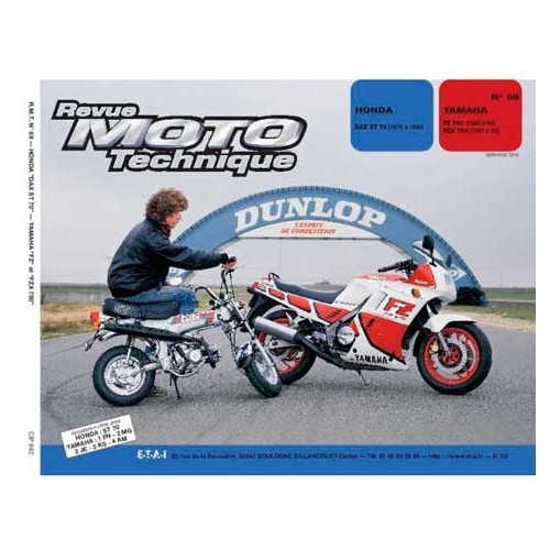     
                
                
    Revue Moto Technique nr. 69 : Honda DAX ST 70 - UF04865
