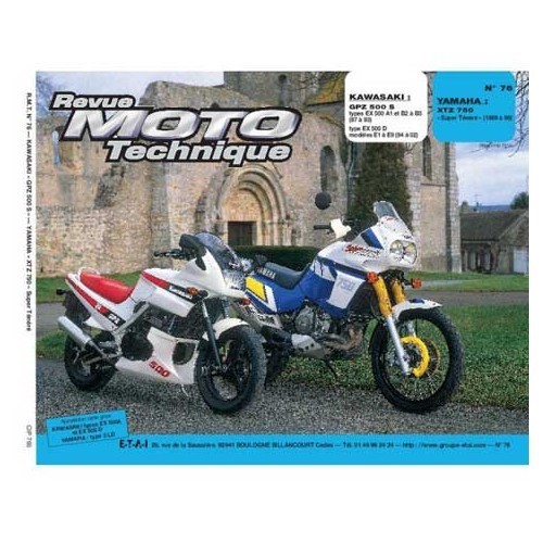  Revue Moto Technique N°76 : Kawasaki GPZ 500 S  - UF04871 