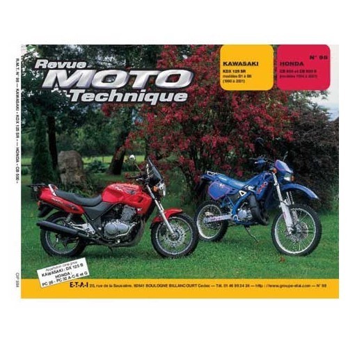  Revue Moto Technique nr. 98 : Kawasaki KDX 125 SR - UF04873 