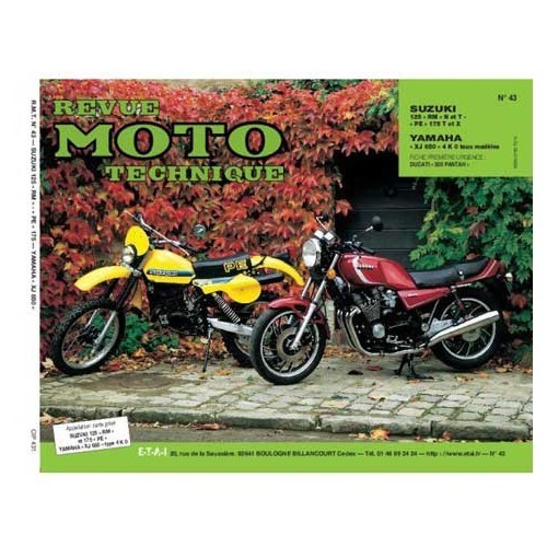  Rivista Moto Technique N°43: Yamaha XJ 650 - UF04887 