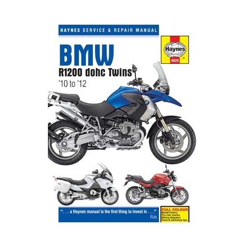  Revisione tecnica per BMW R1200 Twins dal 2010 al 2012 - UF04891 