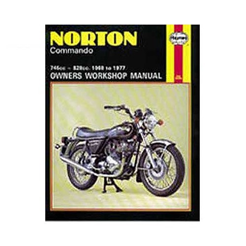  Revisão técnica de Haynes para Norton Commando de 68 a 77 - UF04898 