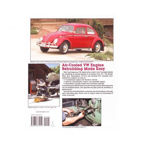 Book: "How to Rebuild Your Volkswagen Air-Cooled Engine" - UF04920