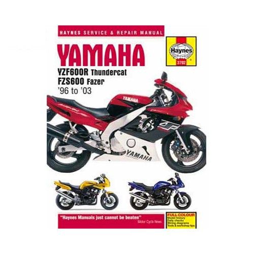  Haynes' technische Überprüfung für Yamaha YZF600R Thundercat - UF04958 