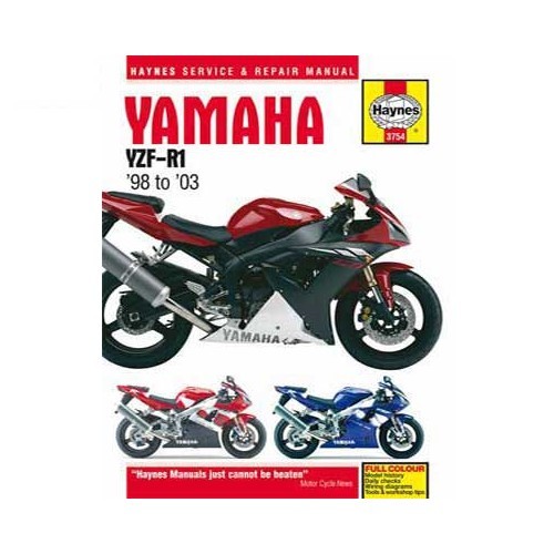     
                
                
    Haynes' technische Überprüfung für Yamaha YZF-R1 von 98 bis 03 - UF04962
